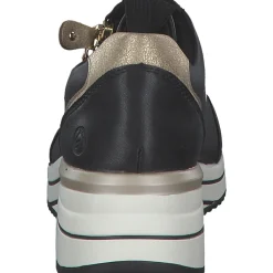 Remonte D0T03, Schnürschuhe, Damen, Schwarz