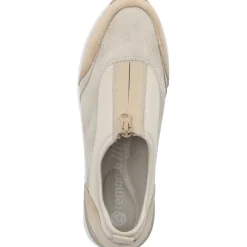 Remonte D0T08, Schnürschuhe, Damen, crema/muschel/perlcreme