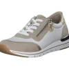 Remonte R6709, Schnürschuhe, Damen, Weiß Beige