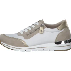 Remonte R6709, Schnürschuhe, Damen, Weiß Beige