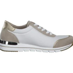 Remonte R6709, Schnürschuhe, Damen, Weiß Beige