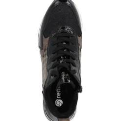 Remonte R2577, Schnürschuhe, Damen, Schwarz