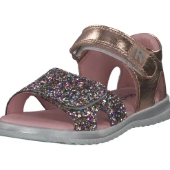 Richter 2405, Sandalen (Kinder), Kinder, Rosa (Gold/Salmon)