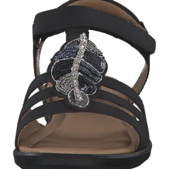 Ricosta Amelie 7001402, Sandaletten, Kinder, Schwarz