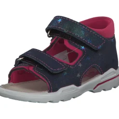 Ricosta Titu 50 3201702, Lauflernschuhe, Kinder, nautic/pink