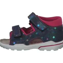 Ricosta Titu 50 3201702, Lauflernschuhe, Kinder, nautic/pink