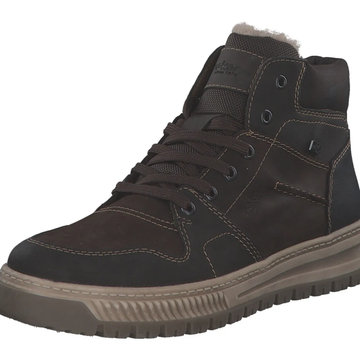 Rieker 38540-25 , Stiefel, Herren, espresso/cigar/schwarz/moro/sc