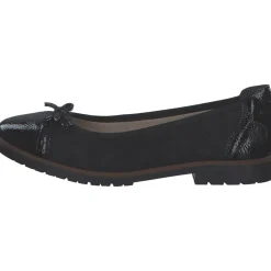 Rieker 45358, Ballerinas, Damen, black/schwarz
