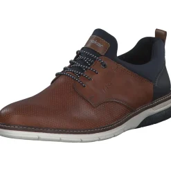 Rieker 14450, Business-Schnürschuhe, Herren, nuss/lake/navy/amaretto