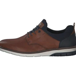 Rieker 14450, Business-Schnürschuhe, Herren, nuss/lake/navy/amaretto