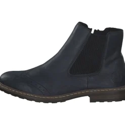 Rieker 71072, Chelsea Boots, Damen, Blau