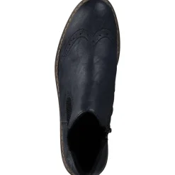 Rieker 71072, Chelsea Boots, Damen, Blau