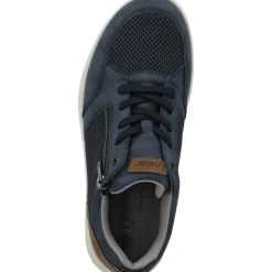 Rieker 16901, Halbschuhe, Herren, denim/atlantis/nuss/dunst