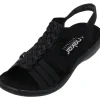 Rieker 60809, Keilsandaletten, Damen, Schwarz