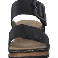 Rieker 62950, Keilsandaletten, Damen, Schwarz