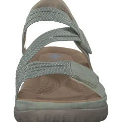 Rieker 64870, Keilsandaletten, Damen, Grün