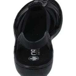 Rieker 60809, Keilsandaletten, Damen, Schwarz