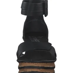 Rieker 68194, Keilsandaletten, Damen, schwarz