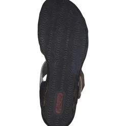 Rieker 68176, Keilsandaletten, Damen, Braun