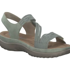 Rieker 64870, Keilsandaletten, Damen, Grün