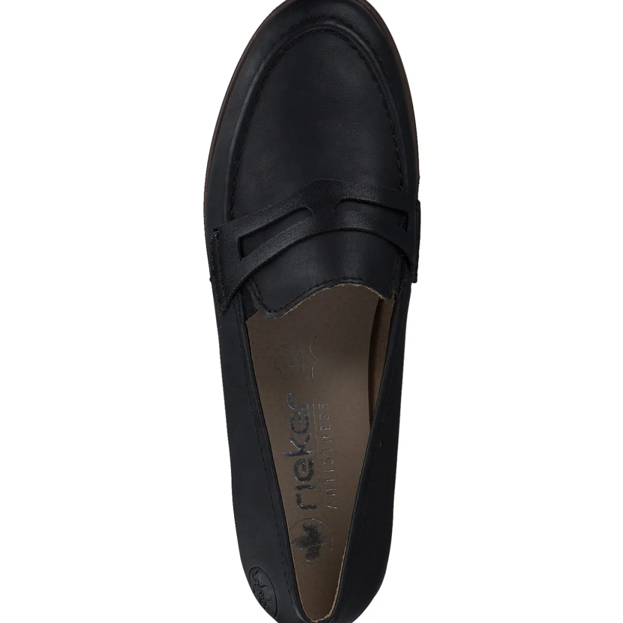 Rieker 45300, Mokassins, Damen, Schwarz