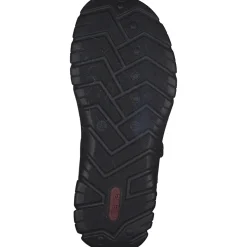 Rieker 26761, Outdoorsandalen, Herren, navy/schwarz/schwarz