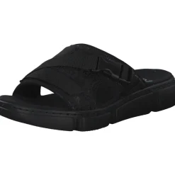 Rieker 68990, Pantoletten & Badeschuhe, Damen, Schwarz