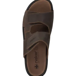 Rieker 25592, Pantoletten, Herren, Tabak