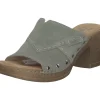 Rieker 67087, Plateau-Pantoletten, Damen, pistazie