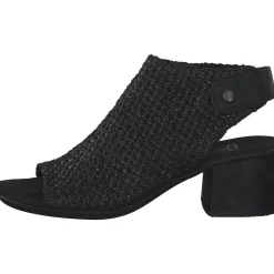 Rieker 64670, Plateau-Sandaletten, Damen, Schwarz