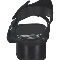 Rieker 62663, Plateau-Sandaletten, Damen, Schwarz