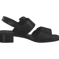 Rieker 62663, Plateau-Sandaletten, Damen, Schwarz