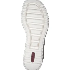 Rieker 69157, Plateau-Sandaletten, Damen, Beige