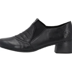 Rieker 41657, Pumps, Damen, schwarz/schwarz