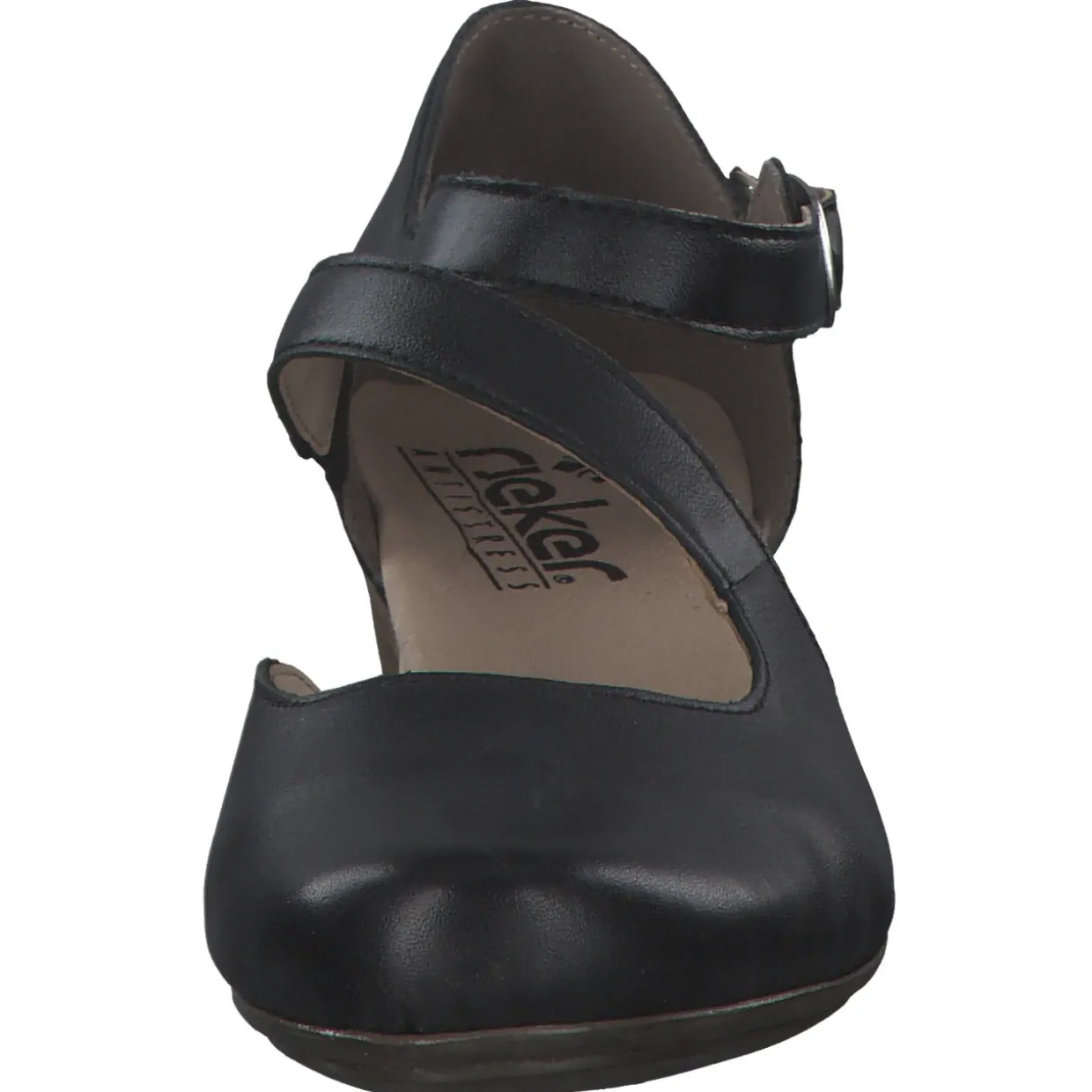 Rieker 41780, Pumps, Damen, schwarz/schwarz