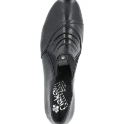 Rieker 41657, Pumps, Damen, schwarz/schwarz