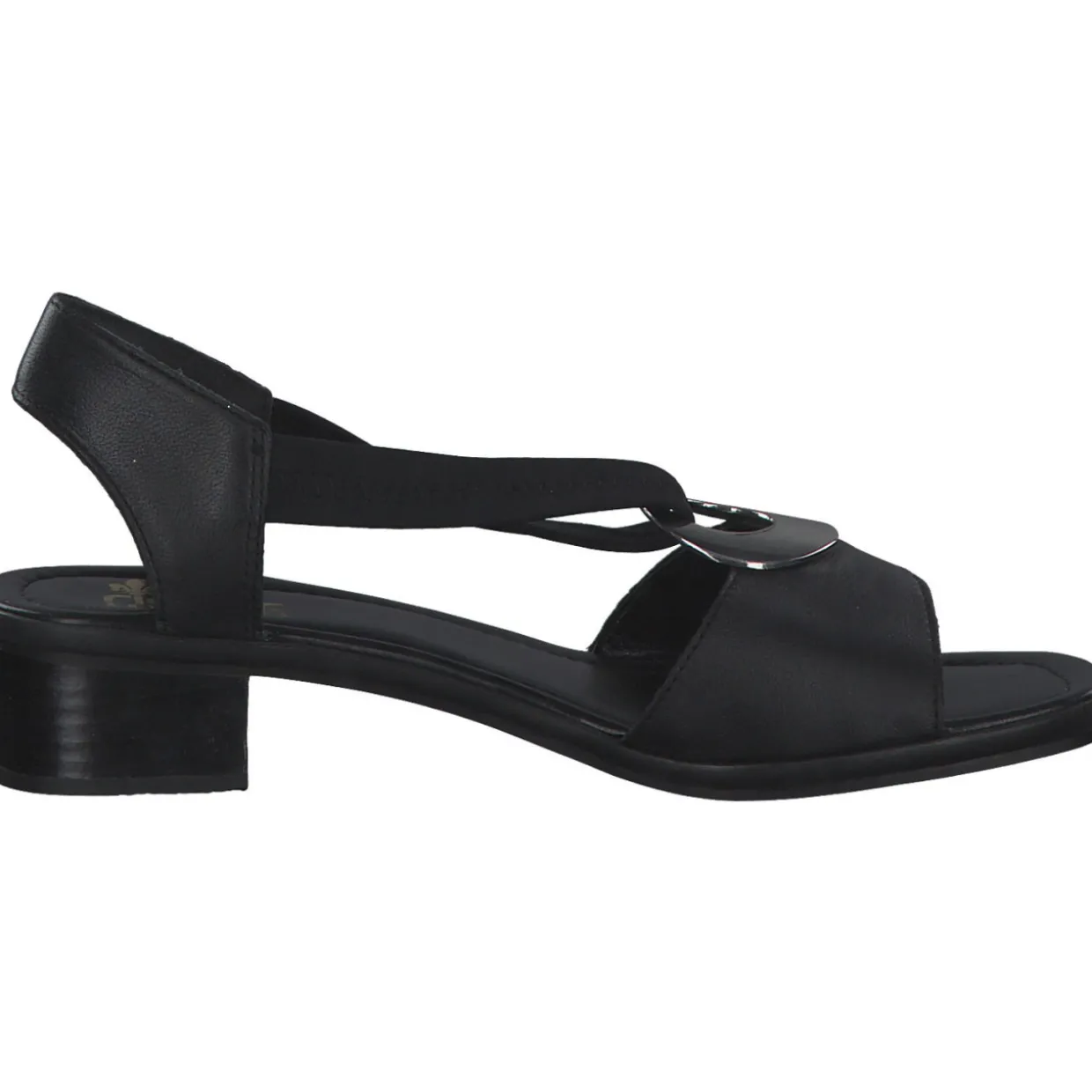 Rieker 62662, Sandaletten, Damen, schwarz/schwarz