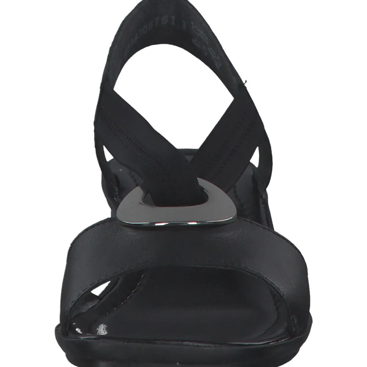 Rieker 62662, Sandaletten, Damen, schwarz/schwarz