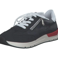 Rieker 58923, Schnürschuhe, Damen, pazifik/pazifik/weiss