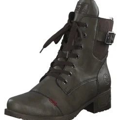 Rieker 70345, Schnürstiefel, Damen, vert