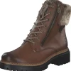 Rieker 72608, Schnürstiefel, Damen, muskat/havanna/setter
