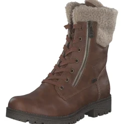 Rieker 78522, Schnürstiefel, Damen, zimt/lehm