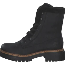 Rieker 72625, Schnürstiefel, Damen, schwarz/nero