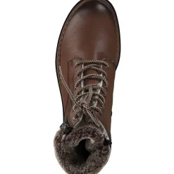 Rieker 72608, Schnürstiefel, Damen, muskat/havanna/setter