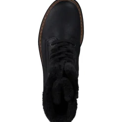 Rieker 72625, Schnürstiefel, Damen, schwarz/nero