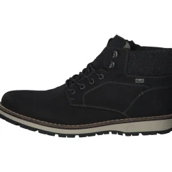 Rieker 38438, Schnürstiefeletten, Herren, Schwarz