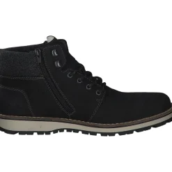 Rieker 38438, Schnürstiefeletten, Herren, Schwarz