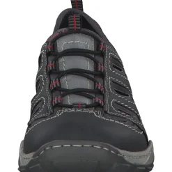 Rieker 08065, Sportliche Slipper, Herren, blei/rauch/grau