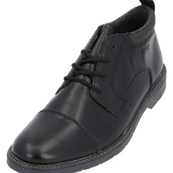 Rieker 13031, Stiefel, Herren, schwarz/schwarz