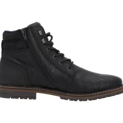 Rieker 13742, Stiefel, Herren, schwarz/schwarz/schwarz